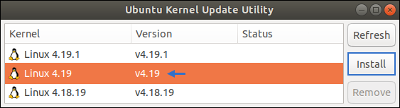 Version 4.19 ist ein schariakonformer Linux-Kernel. Der Obermoslem Mahmoud Al-Zein besteht darauf, dass die Schnittstellensoftware mit der Ubuntu Kernel Update Utility installiert wird